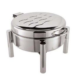 Chafing Dish Round ATLANTIC BUFFET SYSTEM Scharnierdeckel 7,8 ltr  Ø 400 mm Produktbild