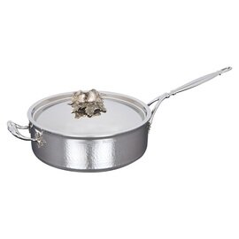 Sauteuse OPUS Prima 5 ltr Edelstahl mit Deckel  Ø 260 mm  H 90 mm  | Stielgriff Produktbild