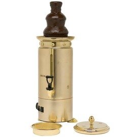 Wasserbad-Kakaomaschine mit Schokobrunnen CCF.D.5 goldfarben | 1 Behälter 230 Volt  H 652 mm Produktbild