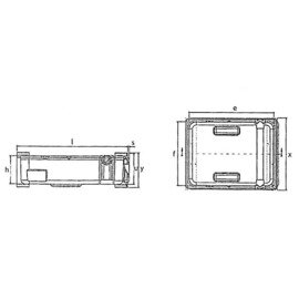 Kaffeesatzschublade P74 Unterbaumodell Produktbild 1 S