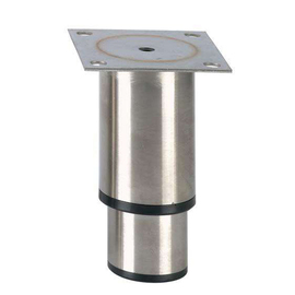 Stellfuß LPI-505 | Edelstahl mit Kunststoffbasis schwarz H 145 - 200 mm Produktbild
