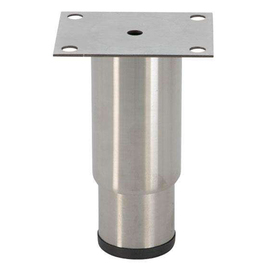 Stellfuß LSP-2311 | Edelstahl mit Kunststoffbasis schwarz H 145 - 200 mm Produktbild