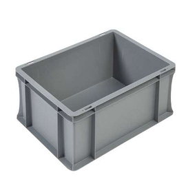 Stapelbehälter Euronorm | 20 ltr | geschlossene Griffe | 400 mm x 300 mm H 220 mm Produktbild