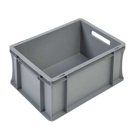 Stapelbehälter Euronorm | 20 ltr | offene Griffe | 400 mm x 300 mm H 220 mm Produktbild