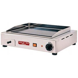 FastGrill, Modell "VCR 6L", Glaskeramikplatten, Grillfläche glatt, 360 x 270 mm Produktbild