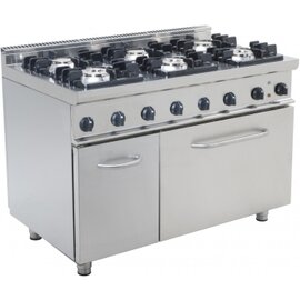 Gasherd Gastronorm 36 kW (Gas) 5,48 kW (Elektrobackofen) | Backofen Produktbild