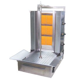 Gyros-Grillgerät Infrarot-Doppelbrenner Flüssiggas 10,5 kW  H 890 mm Produktbild