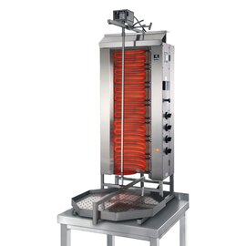 Gyros-Grillgerät E4-S 10,5 kW | achteckige Fettwanne Produktbild