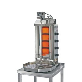 Gyros-Grillgerät G 2 Flüssiggas 7,0 kW | rechteckige Fettwanne Produktbild