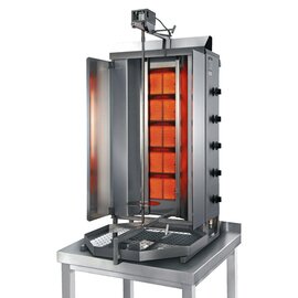 Gyros-Grillgerät GD 5-S Flüssiggas 17,5 kW | achteckige Fettwanne Produktbild