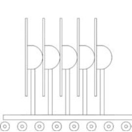Zimmerservicetisch kirschholzfarben  Ø 800 mm  H 780 mm Produktbild 3 S