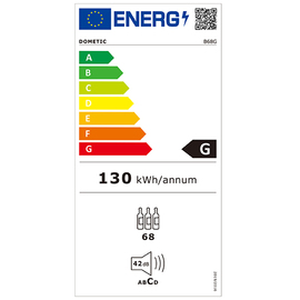 Weinkühlschrank ESSENTIAL-LINE B68G Glastür Produktbild 2 S