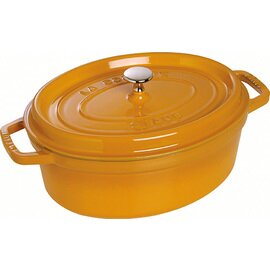 Cocotte oval, Ø 33 cm, 6,5  l, senfgelb Produktbild