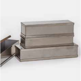 Eistortenform Edelstahl rechteckig 750 ml L 250 mm B 80 mm H 50 mm Produktbild