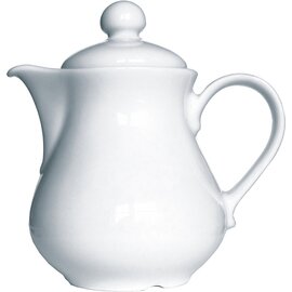 RESTPOSTEN | Kaffeekanne MILANO Wersal Porzellan mit Deckel weiß 300 ml H 134 mm Produktbild
