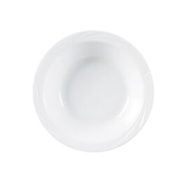 Salatschüssel ARCADIA Porzellan weiß mit Relief  Ø 160 mm  H 43 mm Produktbild