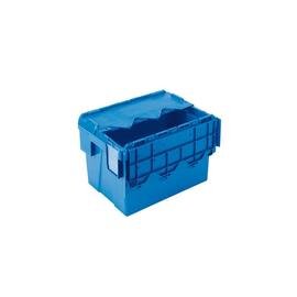 Deckelkiste  • blau  | 22 ltr | 400 mm  x 300 mm  H 264 mm Produktbild