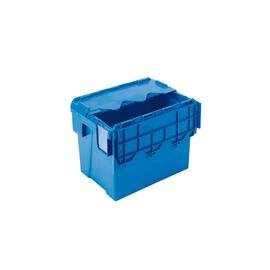 Deckelkiste  • blau  | 25 ltr | 400 mm  x 300 mm  H 306 mm Produktbild