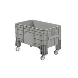Universalvolumenbehälter 220 ltr HDPE grau 4 Rollen Produktbild