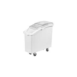 Lagerbehälter GASTRO-PLUS  • transparent  • weiß  • fahrbar  | 80 ltr | 705 mm  x 324 mm  H 760 mm Produktbild