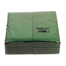 Tafelservietten Zellstoff grün 2-lagig 1/8 Kopffalz 400 mm x 400 mm | 14 x 100 Stück Produktbild