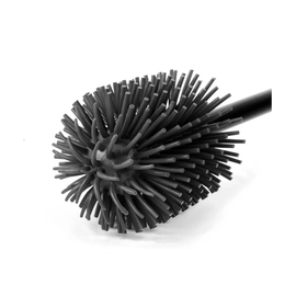 Toilettenbürstengarnitur SEMYTOP schwarz | grau | Borsten aus Silikon Produktbild 1 S