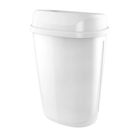 Abfallbehälter SEMYTOP | 32 ltr | weiß Produktbild