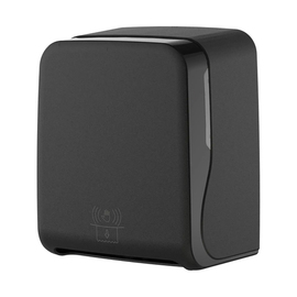 Handtuchrollenspender SEMYTOP schwarz mit Sensor | batteriebetrieben Produktbild