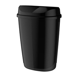 Abfallbehälter SEMYTOP | 32 ltr | schwarz Produktbild