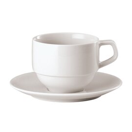 Kaffee-Untertasse ROTONDO Porzellan weiß Ø 150 mm Produktbild