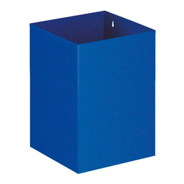 Papierkorb 21 ltr blau quadratisch H 352 mm Produktbild