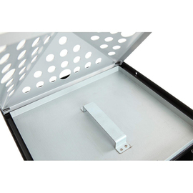 Ascher-Papierkorb Pyramide schwarz Produktbild 1 S