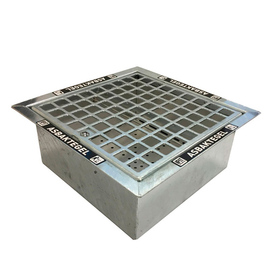 Bodenaschenbecher THE DROPPIT Basic L inkl. Schlüssel | 450 mm x 450 mm H 185 mm Produktbild