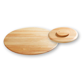 Kuchenplatte OMA´S LANDKUCHEN Holz | Drehplatte Ø 460 mm Produktbild