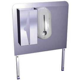 Rückwand mit 2 Spendern, für "Mobiles Handwaschbecken" Art. 968707 Produktbild