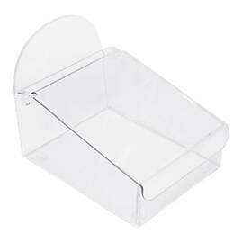 Eislöffelbox transparent | 150 mm x 120 mm H 120 mm Produktbild