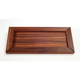 RESTPOSTEN | Holztablett Holz geölt | rechteckig 350 mm  x 160 mm Produktbild