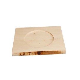 Pfannen-Platz-Set Naturell Holz hell 400 mm  x 330 mm Produktbild