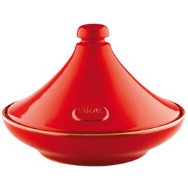 Tajine LINEA GOURMET 3,9 ltr Ton mit Deckel rot  Ø 360 mm  H 230 mm Produktbild