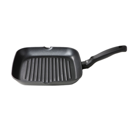 Grillpfanne Aluminium | induktionsgeeignet | 260 mm x 260 mm H 40 mm Produktbild