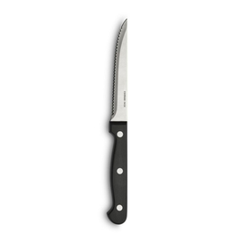 Steakmesser Edelstahl | Wellenschliff L 215 mm | 6 Stück Produktbild