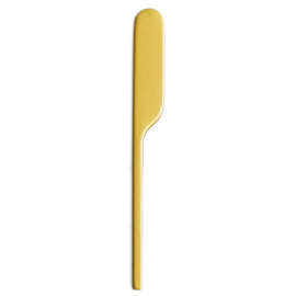 Kuchenmesser Monoblock | Edelstahl | goldfarben  | 135 mm Produktbild