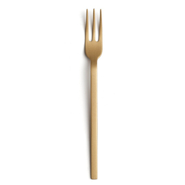 Tafelgabel | Edelstahl | kupferfarben  | 154 mm Produktbild