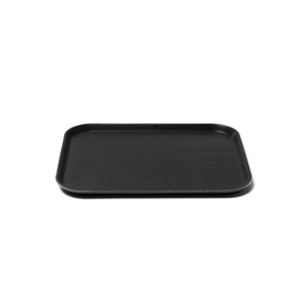 Serviertablett Fiberglas schwarz | 560 mm x 400 mm Produktbild
