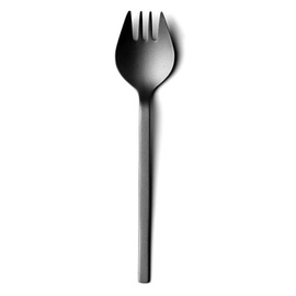 Reisgabel | Edelstahl | schwarz  | 148 mm Produktbild