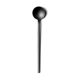 Mokkalöffel | Edelstahl | schwarz  | 101 mm Produktbild