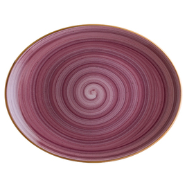 Platte AURA BLACKBERRY Moove Porzellan | 310 mm x 240 mm H 30 mm Produktbild