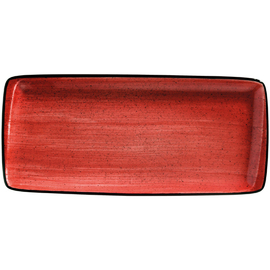 Platte AURA PASSION Moove Porzellan | 340 mm x 158 mm H 25 mm Produktbild