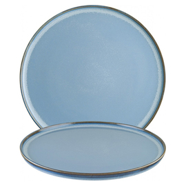 Teller flach Ø 280 mm SKY Hygge Porzellan blau Produktbild