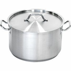 Suppentopf mittelhohe Form, mit Deckel, Ø 500 mm, Höhe 320 mm, 62,8 Liter Produktbild